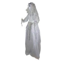 Northlight 6ft. Lighted & Animated Ghost Bride Halloween Decoration -Halloween Decor Shop D406231S 5