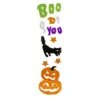 Northlight Green & Orange Boo To You Halloween Gel Window Clings 19 Northlight Green & Orange Boo To You Halloween Gel Window Clings -Halloween Decor Shop D406238S 1