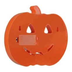 Northlight 8.5" Orange Lighted Halloween Jack-o-Lantern Marquee Decoration 11 Northlight 8.5" Orange Lighted Halloween Jack-o-Lantern Marquee Decoration -Halloween Decor Shop D406242S 5