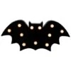 Northlight 12" Lighted Black Bat Halloween Marquee Decoration 13 Northlight 12" Lighted Black Bat Halloween Marquee Decoration -Halloween Decor Shop D406250S 1