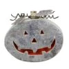 Northlight 9.25" Gray LED Jack-O-Lantern Halloween Table Top Decoration 4 Northlight 9.25" Gray LED Jack-O-Lantern Halloween Table Top Decoration -Halloween Decor Shop D406254S 1