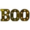 Northlight 6.5" Lighted Black & Gold BOO Halloween Marquee Sign 7 Northlight 6.5" Lighted Black & Gold BOO Halloween Marquee Sign -Halloween Decor Shop D406257S 1
