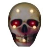 Northlight 7" Lighted Black & Red Skull Halloween Decoration 7 Northlight 7" Lighted Black & Red Skull Halloween Decoration -Halloween Decor Shop D406259S 1