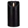 Northlight 6" LED Black Flameless Halloween Décor Candle