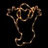 Northlight 15" Lighted Ghost Halloween Double Sided Window Silhouette Decoration