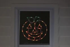 Northlight 14" Lighted Jack-O-Lantern Halloween Double Sided Window Silhouette Decoration -Halloween Decor Shop D407357S 4