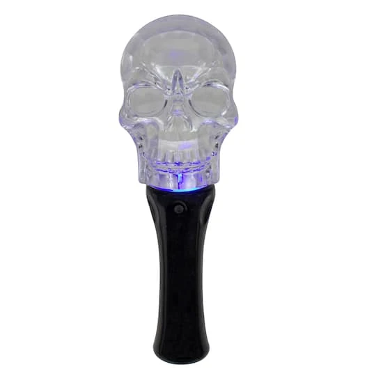 Northlight 9" LED Transparent Multi-Function Halloween Skull Light 2 Northlight 9" LED Transparent Multi-Function Halloween Skull Light - Image 2