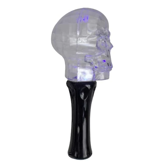 Northlight 9" LED Transparent Multi-Function Halloween Skull Light 3 Northlight 9" LED Transparent Multi-Function Halloween Skull Light - Image 3