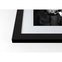 Skull Halloween Print In Black Frame 6 Skull Halloween Print In Black Frame -Halloween Decor Shop D442694S 2