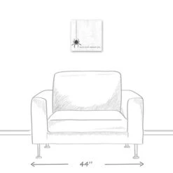 Don't Look Behind You Spider Canvas Wall Art 11 Don't Look Behind You Spider Canvas Wall Art -Halloween Decor Shop D442708S 5