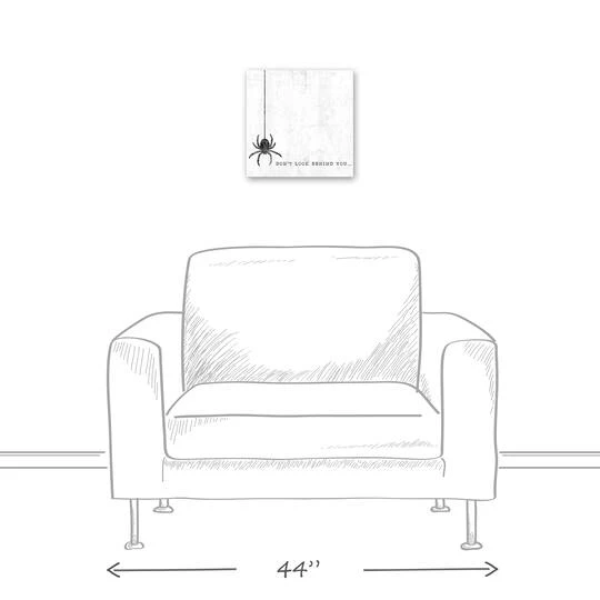 Don't Look Behind You Spider Canvas Wall Art 6 Don't Look Behind You Spider Canvas Wall Art - Image 6