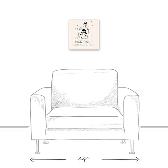 Pick Your Poison Bottle Canvas Wall Art 6 Pick Your Poison Bottle Canvas Wall Art - Image 6