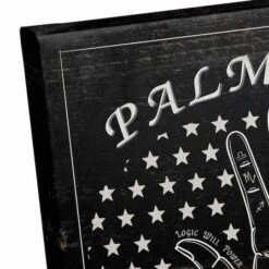 Black Palmistry Guide Canvas Wall Art 9 Black Palmistry Guide Canvas Wall Art -Halloween Decor Shop D442710S 3