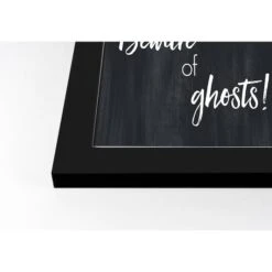 Ghosts Halloween Print In Black Frame 6 Ghosts Halloween Print In Black Frame -Halloween Decor Shop D442711S 2