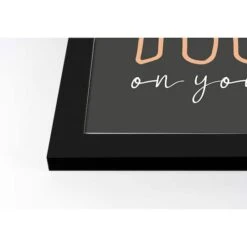 Boo On You Halloween Print In Black Frame 6 Boo On You Halloween Print In Black Frame -Halloween Decor Shop D442714S 2