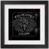 Palmistry Halloween Print In Black Frame