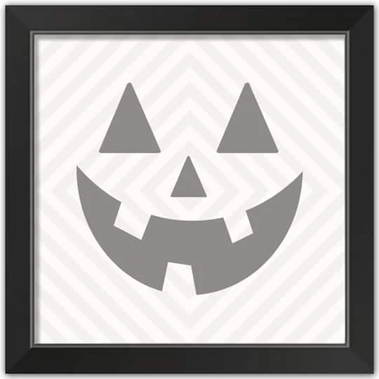 Diamond Jack Halloween Print In Black Frame 2 Diamond Jack Halloween Print In Black Frame - Image 2