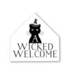 Wicked Welcome House Shaped Canvas Wall Art 8 Wicked Welcome House Shaped Canvas Wall Art -Halloween Decor Shop D442724S 1