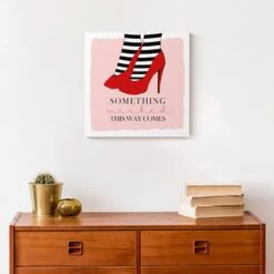 Something Wicked Red Heels Canvas Wall Art 10 Something Wicked Red Heels Canvas Wall Art -Halloween Decor Shop D442725S 4