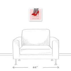 Something Wicked Red Heels Canvas Wall Art 11 Something Wicked Red Heels Canvas Wall Art -Halloween Decor Shop D442725S 5