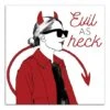 Evil As Heck Canvas Wall Art 7 Evil As Heck Canvas Wall Art -Halloween Decor Shop D442726S 1