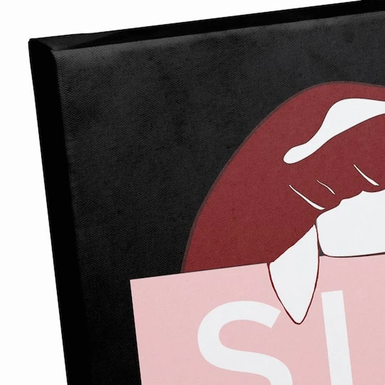 Slay Fangs Canvas Wall Art 4 Slay Fangs Canvas Wall Art - Image 4