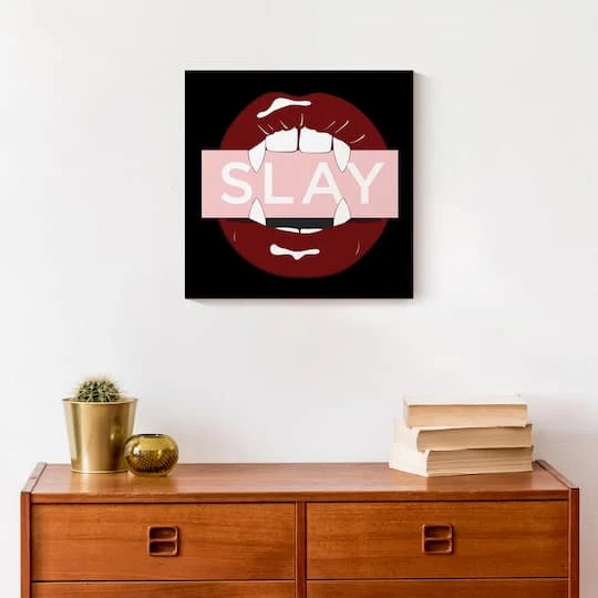 Slay Fangs Canvas Wall Art 5 Slay Fangs Canvas Wall Art - Image 5