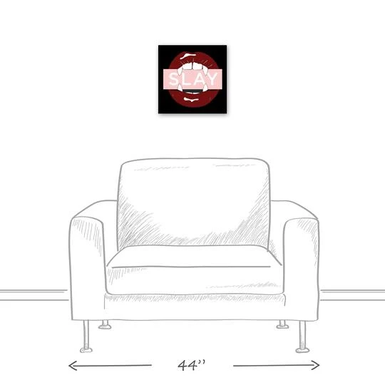 Slay Fangs Canvas Wall Art 6 Slay Fangs Canvas Wall Art - Image 6