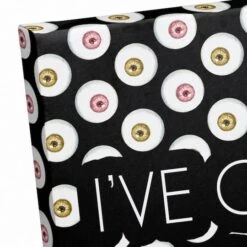 I've Got My Eyes On You Canvas Wall Art 9 I've Got My Eyes On You Canvas Wall Art -Halloween Decor Shop D442731S 3