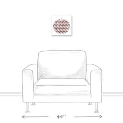 Pink & Black Bat Pumpkin Canvas Wall Art -Halloween Decor Shop D442733S 4