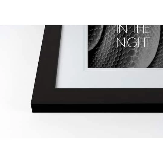 In The Night Black Framed Print Wall Art 3 In The Night Black Framed Print Wall Art - Image 3
