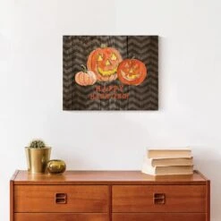 Happy Haunting Canvas Wall Art -Halloween Decor Shop D442750S 4