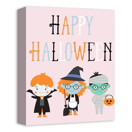 Halloween Costumes Canvas Wall Art 3 Halloween Costumes Canvas Wall Art - Image 3