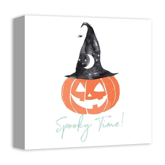 Spooky Time Canvas Wall Art 3 Spooky Time Canvas Wall Art - Image 3