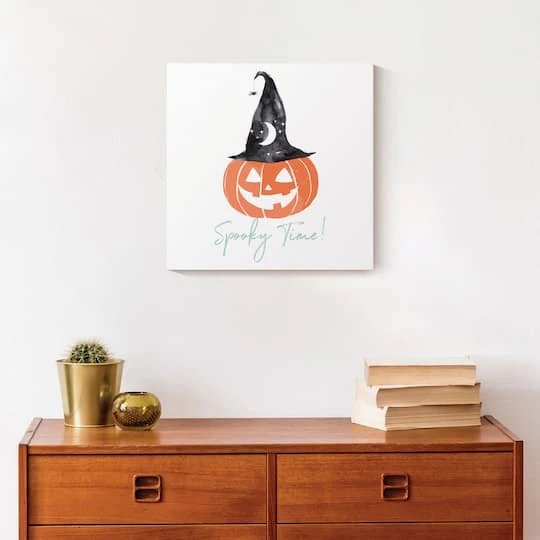 Spooky Time Canvas Wall Art 5 Spooky Time Canvas Wall Art - Image 5