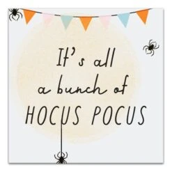 Bunch Of Hocus Pocus Canvas Wall Art