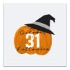October 31 Halloween Canvas Wall Art 8 October 31 Halloween Canvas Wall Art -Halloween Decor Shop D442756S 1