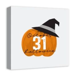 October 31 Halloween Canvas Wall Art 8 October 31 Halloween Canvas Wall Art -Halloween Decor Shop D442756S 2