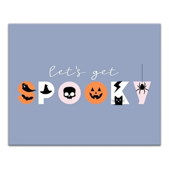 Let's Get Spooky Canvas Wall Art 2 Let's Get Spooky Canvas Wall Art - Image 2