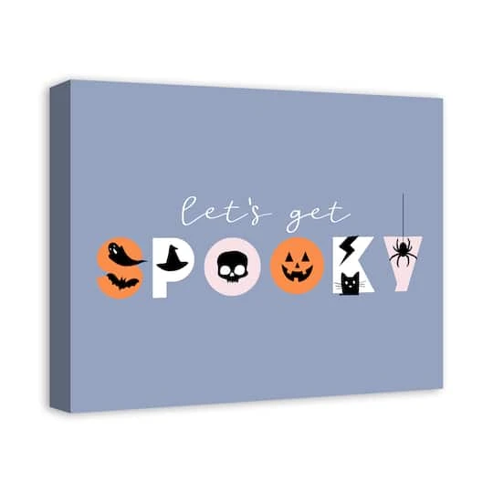 Let's Get Spooky Canvas Wall Art 3 Let's Get Spooky Canvas Wall Art - Image 3