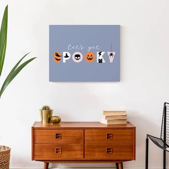 Let's Get Spooky Canvas Wall Art 5 Let's Get Spooky Canvas Wall Art - Image 5