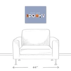Let's Get Spooky Canvas Wall Art 11 Let's Get Spooky Canvas Wall Art -Halloween Decor Shop D442759S 5