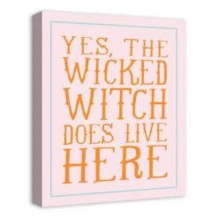 Wicked Witch Canvas Wall Art 8 Wicked Witch Canvas Wall Art -Halloween Decor Shop D442763S 2