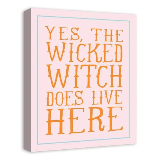 Wicked Witch Canvas Wall Art 3 Wicked Witch Canvas Wall Art - Image 3