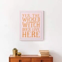 Wicked Witch Canvas Wall Art 10 Wicked Witch Canvas Wall Art -Halloween Decor Shop D442763S 4