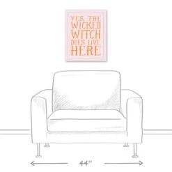 Wicked Witch Canvas Wall Art 11 Wicked Witch Canvas Wall Art -Halloween Decor Shop D442763S 5