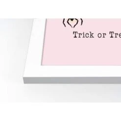 Spider Trick White Framed Print Wall Art -Halloween Decor Shop D442765S 2