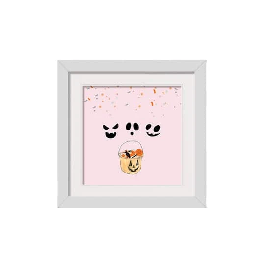 Candy Face White Framed Print Wall Art 2 Candy Face White Framed Print Wall Art - Image 2