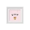 Candy Face White Framed Print Wall Art -Halloween Decor Shop D442767S 1