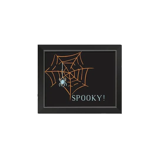 Spooky Web Black Framed Print Wall Art 1 Spooky Web Black Framed Print Wall Art